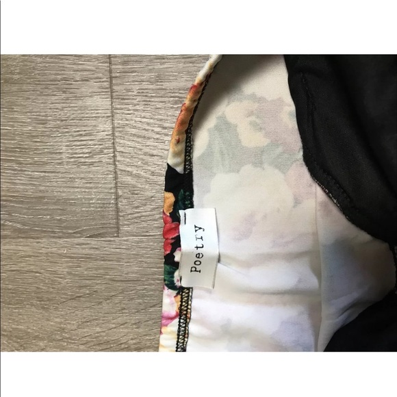 WOMEN FLORAL MULTICOLOR  Poetry SZ M Bandeau _461 - Picture 5 of 5